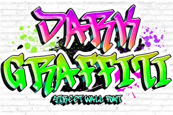 Dark Graffiti: The Elegant Edge for Bold Brand Identity