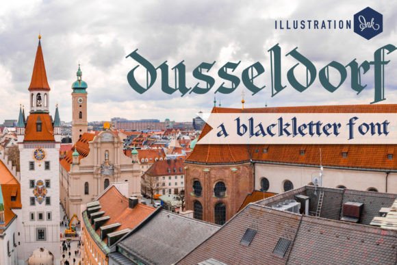 Dusseldorf: Elevate Your Designs with Classic Blackletter