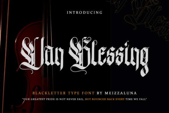 Evaluating Van Blessing: A Strategic Look at Its Role in Modern Typography