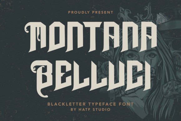 Montana Belluci: A Bold Blackletter for Modern Branding