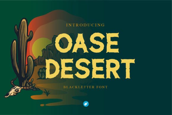 Oase Desert Font Evaluation
