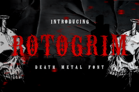 Rotogrim: The Blackletter Font That Demands Attention