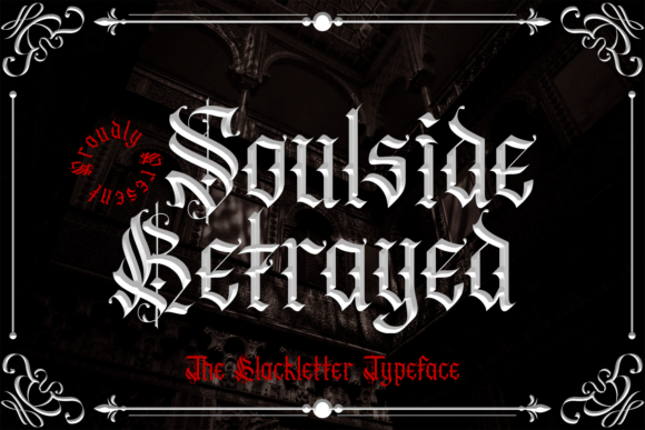 Soulside Betrayed: A Commanding Typeface for High-Impact Design