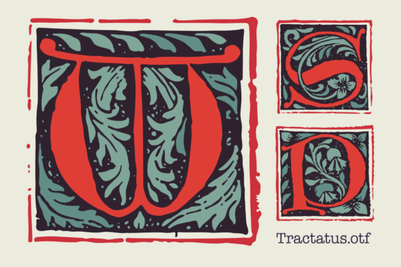 Tractatus: A Strategic Approach to Gothic Typography for Brand Identity