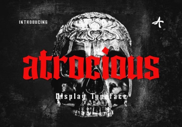 Unleashing the Dark Side of Design: Why Atrocious Typeface is the Ultimate Tool for Eerie Aesthetics