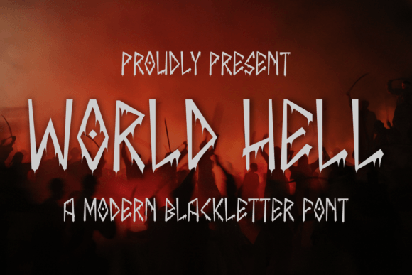 World Hell: Integrating a Distinctive Blackletter Typeface into Professional Design Workflows
